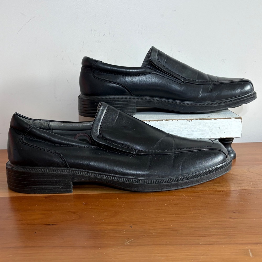 Deer Stags Greenpoint Black Slip On Loafers Mens Dress Shoes 13M 902 Collection